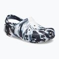 Vaikiškos šlepetės Crocs Classic Marbled Clog Kids black/white 9