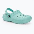 Vaikiškos šlepetės Crocs Classic Lined pure water 2