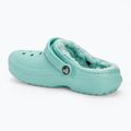 Vaikiškos šlepetės Crocs Classic Lined pure water 4