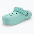 Vaikiškos šlepetės Crocs Classic Lined pure water 8