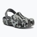 Crocs Classic Camo Clog T grey vaikiškos šlepetės 207593-097 2