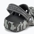 Crocs Classic Camo Clog T grey vaikiškos šlepetės 207593-097 10