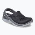 Vaikiškos šlepetės Crocs LiteRide 360 black/slate grey 9