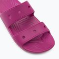 "Crocs Classic Crocs Sandal fuksijos spalvos smagios šlepetės 7