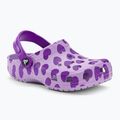 Vaikiškos šlepetės Crocs Classic Easy Icon Clog lavender 2