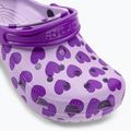 Vaikiškos šlepetės Crocs Classic Easy Icon Clog lavender 9