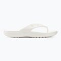 Vyriškos šlepetės per pirštą Crocs Classic Flip white 2