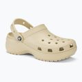 Moteriškos šlepetės Crocs Classic Platform Clog bone 2