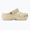 Moteriškos šlepetės Crocs Classic Platform Clog bone 3