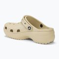 Moteriškos šlepetės Crocs Classic Platform Clog bone 4