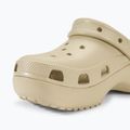 Moteriškos šlepetės Crocs Classic Platform Clog bone 8