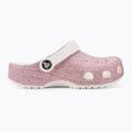 "Crocs Classic Glitter Clog white/rainbow" vaikiškos šlepetės 3