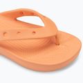 Moteriškos šlepetės Crocs Classic Platform papaya 7