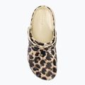 Moteriškos šlepetės Crocs Classic Platform Animal Remix bone/leopard 6