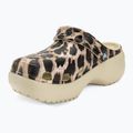 Moteriškos šlepetės Crocs Classic Platform Animal Remix bone/leopard 8