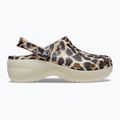 Moteriškos šlepetės Crocs Classic Platform Animal Remix bone/leopard 10