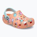 Vaikiškos Crocs Classic Pool Party Clog T orange 207846-83E šlepetės 11