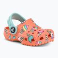 Vaikiškos Crocs Classic Pool Party Clog T orange 207846-83E šlepetės 2