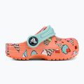 Vaikiškos Crocs Classic Pool Party Clog T orange 207846-83E šlepetės 3