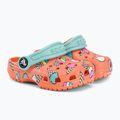 Vaikiškos Crocs Classic Pool Party Clog T orange 207846-83E šlepetės 5
