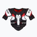 Vaikiški ledo ritulio antpečiai CCM JetSpeed FT485 JR black/red/white