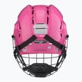 Vaikiškas ledo ritulio šalmas CCM Tacks 70 Combo JR pink 4