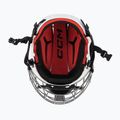 CCM Tacks 70 Combo jaunimo ledo ritulio šalmas baltas 4109872 5