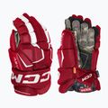 Ledo ritulio pirštinės CCM Tacks AS-V SR red/white