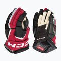 Ledo ritulio pirštinės CCM JetSpeed FT6 Pro SR black/red/white