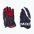 Vaikiškos ledo ritulio pirštinės CCM Next JR navy/white