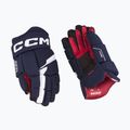 Vaikiškos ledo ritulio pirštinės CCM Next JR navy/white 2