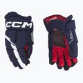 Vaikiškos ledo ritulio pirštinės CCM Next YTH navy/white 2