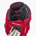 Ledo ritulio pirštinės CCM Tacks XF SR red/white 4