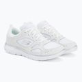 Moteriški treniruočių bateliai SKECHERS Summits Suited white/silver 4