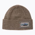 Patagonia Brodeo Beanie kepurė fitz roy trout patch/ash tan trekking cap 5
