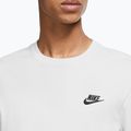 Vyriški marškinėliai ilgomis rankovėmis Nike Sportswear Club white/black 3