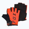 Fox Racing Ranger Gel vyriškos juodos ir oranžinės dviratininkų pirštinės 27379