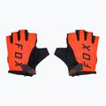 Fox Racing Ranger Gel vyriškos juodos ir oranžinės dviratininkų pirštinės 27379 3