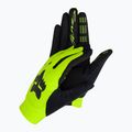Fox Racing Flexair Lunar juodos/geltonos dviratininkų pirštinės 30088_019