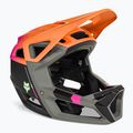 Fox Racing Proframe RS dviratininko šalmas CLYZO juodai oranžinis 30920_009