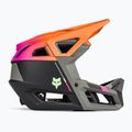 Fox Racing Proframe RS dviratininko šalmas CLYZO juodai oranžinis 30920_009 3