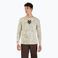 Vyriški dviračių marškinėliai ilgomis rankovėmis Fox Racing Ranger Tru Dri cream