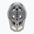 "Fox Racing Speedframe 5050" šviesiai pilkas dviratininko šalmas 4