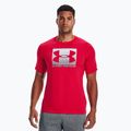 Vyriški marškinėliai Under Armour Boxed Sportstyle red/steel