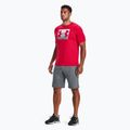 Vyriški marškinėliai Under Armour Boxed Sportstyle red/steel 2