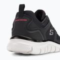 SKECHERS Track Scrolic vyriški treniruočių bateliai juoda/raudona 9