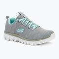 SKECHERS Graceful Twisted Fortune moteriški treniruočių bateliai pilka/mint