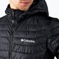 Columbia Powder Pass Hooded 010 vyriška pūkinė striukė juoda 1773271 4
