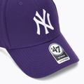 Kepuraitė su snapeliu 47 Brand MLB New York Yankees MVP purple 3