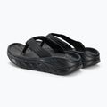 Vyriškos šlepetės per pirštą HOKA ORA Recovery Flip black/dark gull gray 4